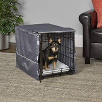 MidWest funda para jaula de perro, funda para jaula de privacidad para perros, se adapta a cajas de perro Midwest, se puede lavar a máquina y secar - BESTMASCOTA.COM