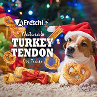 AFreschi - Trémbolo de pavo para perros, premium, totalmente natural, hipoalergénico, de larga duración, fácil de digerir, alternativa al cuero crudo, Ingrediente procedente de Estados Unidos, (grande) - BESTMASCOTA.COM