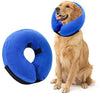 AhlsenL - Cono inflable y cómodo para perros, gatos, collar de recuperación suave para mascotas después de la cirugía, evita que los perros muerdan y rasquen - BESTMASCOTA.COM