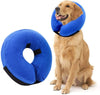 AhlsenL - Cono inflable y cómodo para perros, gatos, collar de recuperación suave para mascotas después de la cirugía, evita que los perros muerdan y rasquen - BESTMASCOTA.COM