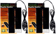 AIICIOO Almohadilla de calentamiento de reptiles termo 7 W – no adhesivo extraíble bajo tanque de calor Mat temperatura ajustable para 10-20 gal tanque de reptiles, anfibios, ermitaño cangrejo serpiente lagarto 2 unidades - BESTMASCOTA.COM