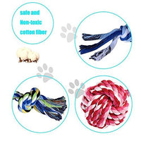 Aipper Juguetes para cachorros de perro, 12 unidades, juguetes para masticar cachorros para jugar y limpiar los dientes, juguetes de chirriar IQ Treat Ball y disco volador de perro incluido, juguetes para morder cachorros para perros medianos a pequeños, - BESTMASCOTA.COM