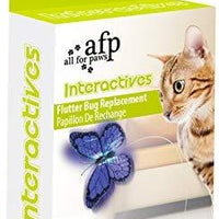 All for Paws Interactive Cat Butterfly Toy with Two Replacement Spinner Butterflies Toy - BESTMASCOTA.COM