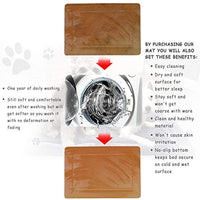 JoicyCo - Cama para perro, almohadilla 35/42/47 en camas lavables, colchón suave para perro, almohadillas antideslizantes para perrera, color de lujo - BESTMASCOTA.COM