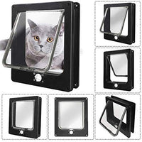 Puerta de mascota para gatos, puertas de gato para puertas interiores y puertas exteriores, 3 tamaños de opciones - BESTMASCOTA.COM