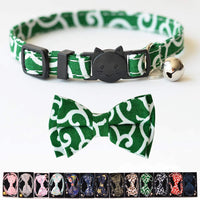 M-YOUNG Collar para gato con campana y pajarita, collares de seguridad ajustables para cachorro de gatito (6.7 in a 10,8 pulgadas) - BESTMASCOTA.COM