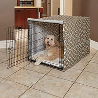MidWest funda para jaula de perro, funda para jaula de privacidad para perros, se adapta a cajas de perro Midwest, se puede lavar a máquina y secar - BESTMASCOTA.COM
