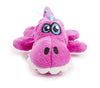 GoDog Just for Me Gators - Peluche de perro con protector para masticar - BESTMASCOTA.COM