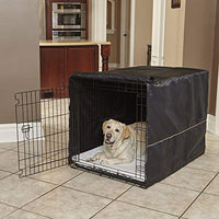 MidWest funda para jaula de perro, funda para jaula de privacidad para perros, se adapta a cajas de perro Midwest, se puede lavar a máquina y secar - BESTMASCOTA.COM