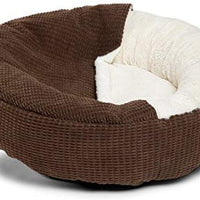 Cama acogedora Best Friends by Sheri, cama de lujo para perros y gatos con cobija, cálida y segura. Brinda apoyo para la cabeza, el cuello y las articulaciones, lavable a máquina, parte inferior resistente al agua - BESTMASCOTA.COM