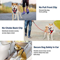 Arnés para perro BARKBAY sin tirones, arnés para perro reflectante con clip frontal y mango de control fácil para caminar, entrenamiento, correr - BESTMASCOTA.COM