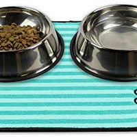 Tapete DII Dry Bone, tapete seco e microfibra para alimentos, agua, alimento, ultraabsorbente y se puede lavar a máquina, de microfibra, para perros y gatos pequeños, medianos, grandes - BESTMASCOTA.COM