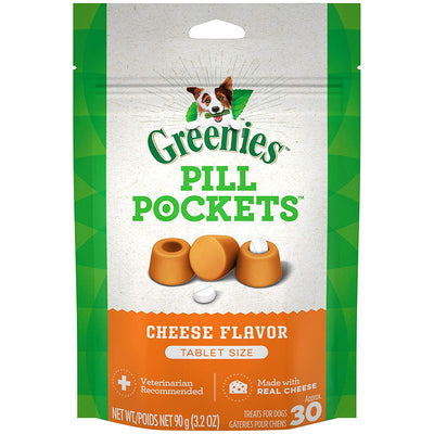 Greenies Pill Pockets Natural Dog Treats, Tablet Size - BESTMASCOTA.COM