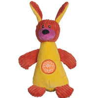 HuggleHounds - Juguete de peluche chirriante para perros con nudos para masticadores agresivos - BESTMASCOTA.COM