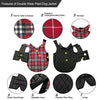 MIGOHI Dog Jackets for Winter Windproof Waterproof Reversible Dog Coat for Cold Weather British Style Plaid Warm Dog Vest for Small Medium Large Dogs - BESTMASCOTA.COM