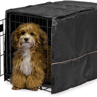 MidWest funda para jaula de perro, funda para jaula de privacidad para perros, se adapta a cajas de perro Midwest, se puede lavar a máquina y secar - BESTMASCOTA.COM