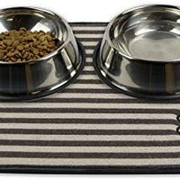 Tapete DII Dry Bone, tapete seco e microfibra para alimentos, agua, alimento, ultraabsorbente y se puede lavar a máquina, de microfibra, para perros y gatos pequeños, medianos, grandes - BESTMASCOTA.COM