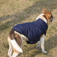 JoyDaog - Chaqueta de forro polar para perro, 2 capas, para cachorro, para invierno y clima frío, suave y resistente al viento, para perros pequeños - BESTMASCOTA.COM