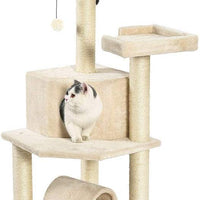 AmazonBasics - Árbol de gato con plataforma, tamaño extragrande - BESTMASCOTA.COM