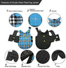 MIGOHI Dog Jackets for Winter Windproof Waterproof Reversible Dog Coat for Cold Weather British Style Plaid Warm Dog Vest for Small Medium Large Dogs - BESTMASCOTA.COM