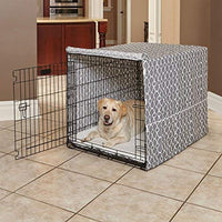 MidWest funda para jaula de perro, funda para jaula de privacidad para perros, se adapta a cajas de perro Midwest, se puede lavar a máquina y secar - BESTMASCOTA.COM