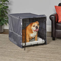 MidWest funda para jaula de perro, funda para jaula de privacidad para perros, se adapta a cajas de perro Midwest, se puede lavar a máquina y secar - BESTMASCOTA.COM