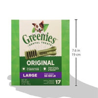 Greenies Original Large Dog Natural Dental Treats - BESTMASCOTA.COM