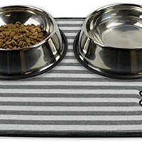 Tapete DII Dry Bone, tapete seco e microfibra para alimentos, agua, alimento, ultraabsorbente y se puede lavar a máquina, de microfibra, para perros y gatos pequeños, medianos, grandes - BESTMASCOTA.COM
