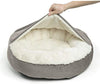 Cama acogedora Best Friends by Sheri, cama de lujo para perros y gatos con cobija, cálida y segura. Brinda apoyo para la cabeza, el cuello y las articulaciones, lavable a máquina, parte inferior resistente al agua - BESTMASCOTA.COM