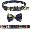 M-YOUNG Collar para gato con campana y pajarita, collares de seguridad ajustables para cachorro de gatito (6.7 in a 10,8 pulgadas) - BESTMASCOTA.COM