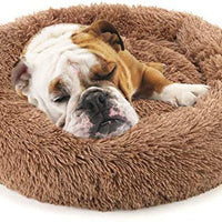 NOYAL - Cama para perro o gato, suave cojín de felpa, antideslizante, lavable a máquina, cama para mascotas con calentamiento automático, sueño mejorado para gatos pequeños y medianos (varios tamaños) - BESTMASCOTA.COM