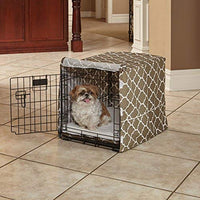 MidWest funda para jaula de perro, funda para jaula de privacidad para perros, se adapta a cajas de perro Midwest, se puede lavar a máquina y secar - BESTMASCOTA.COM