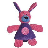 HuggleHounds - Juguete de peluche chirriante para perros con nudos para masticadores agresivos - BESTMASCOTA.COM