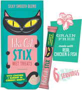 Tiki Cat Stix Wet Treats, Grain Free Lickable Silky Smooth Blend en Creamy Gravy, Topper o Treat - BESTMASCOTA.COM