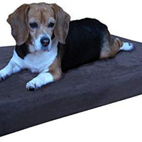 Dogbed4less Cama para perro de espuma viscoelástica, ortopédica, funda impermeable interna y 2 fundas exteriores lavables, varios tamaños, colores - BESTMASCOTA.COM