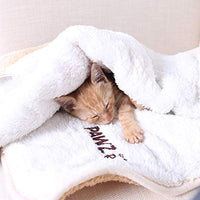 PAWZ - Manta para perro, suave, suave y cálida, doble cara, sin pelusas, para perros y gatos y animales pequeños, tamaño pequeño - BESTMASCOTA.COM