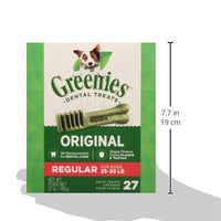 Greenies Original Regular Dental Dog Treats - BESTMASCOTA.COM