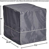 MidWest funda para jaula de perro, funda para jaula de privacidad para perros, se adapta a cajas de perro Midwest, se puede lavar a máquina y secar - BESTMASCOTA.COM