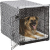 MidWest funda para jaula de perro, funda para jaula de privacidad para perros, se adapta a cajas de perro Midwest, se puede lavar a máquina y secar - BESTMASCOTA.COM