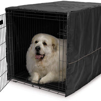 MidWest funda para jaula de perro, funda para jaula de privacidad para perros, se adapta a cajas de perro Midwest, se puede lavar a máquina y secar - BESTMASCOTA.COM