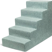 Los mejores suministros para mascotas fabricados en Estados Unidos escalones/escaleras para mascotas con espuma certificada CertiPUR-US para perros y gatos - BESTMASCOTA.COM