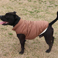 JoyDaog - Chaqueta de forro polar para perro, 2 capas, para cachorro, para invierno y clima frío, suave y resistente al viento, para perros pequeños - BESTMASCOTA.COM