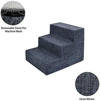 Los mejores suministros para mascotas fabricados en Estados Unidos escalones/escaleras para mascotas con espuma certificada CertiPUR-US para perros y gatos - BESTMASCOTA.COM