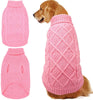 Mihachi – Sudadera para perro, abrigo de invierno, ropa clásica de punto para clima frío - BESTMASCOTA.COM