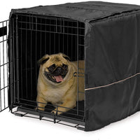 MidWest funda para jaula de perro, funda para jaula de privacidad para perros, se adapta a cajas de perro Midwest, se puede lavar a máquina y secar - BESTMASCOTA.COM