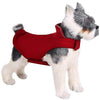 Foreyy - Chaqueta de forro polar reflectante para perro con agujero para correa – chaleco de invierno para perros de tamaño pequeño, mediano y grande - BESTMASCOTA.COM