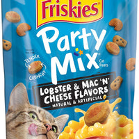 Purina Friskies Party Mix Adult Cat Treats - (6) 6 oz. Pouches - BESTMASCOTA.COM