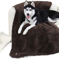 PAWZ - Manta para perro, suave, suave y cálida, doble cara, sin pelusas, para perros y gatos y animales pequeños, tamaño pequeño - BESTMASCOTA.COM