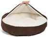 Cama acogedora Best Friends by Sheri, cama de lujo para perros y gatos con cobija, cálida y segura. Brinda apoyo para la cabeza, el cuello y las articulaciones, lavable a máquina, parte inferior resistente al agua - BESTMASCOTA.COM