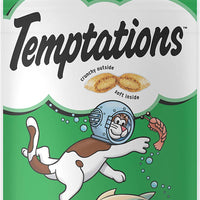 TEMPTATIONS Classic Crunchy and Soft Cat Treats, 3 oz. (Pack of 12) - BESTMASCOTA.COM